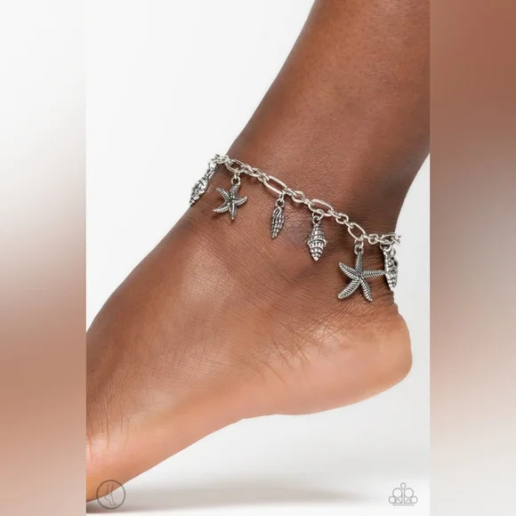Stars and Shells Anklet - Picture 1 of 3
